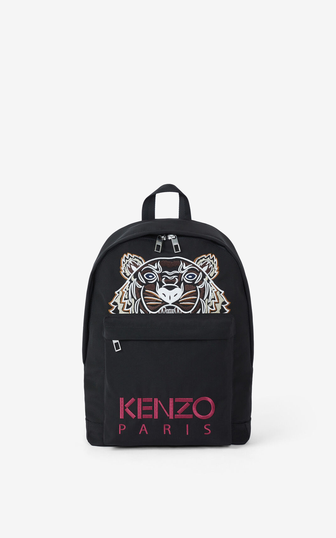 Mochila Kenzo Lona Kampus Tiger Feminino - Pretas | 982QTSFYG